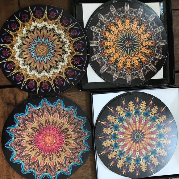 Paula Nadelstern Kaleidoscope Quilt Notecards Set 12 Quilt Blocks Original Box - Picture 5 of 8